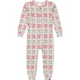 thumbnail image 1 of Modern Moments by Gerber Toddler Super Soft Christmas Footless Pajamas, One-Piece, Sizes 12 Months–5T, 1 of 6