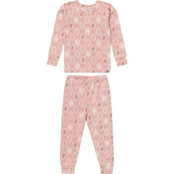Modern Moments by Gerber Toddler and Kids Matching Christmas Pajama Set, 2-Piece, Sizes 12 Months–12 Kids