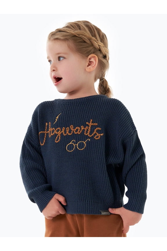 x Harry Potter Toddler Neutral Sweater, Sizes 12M-5T