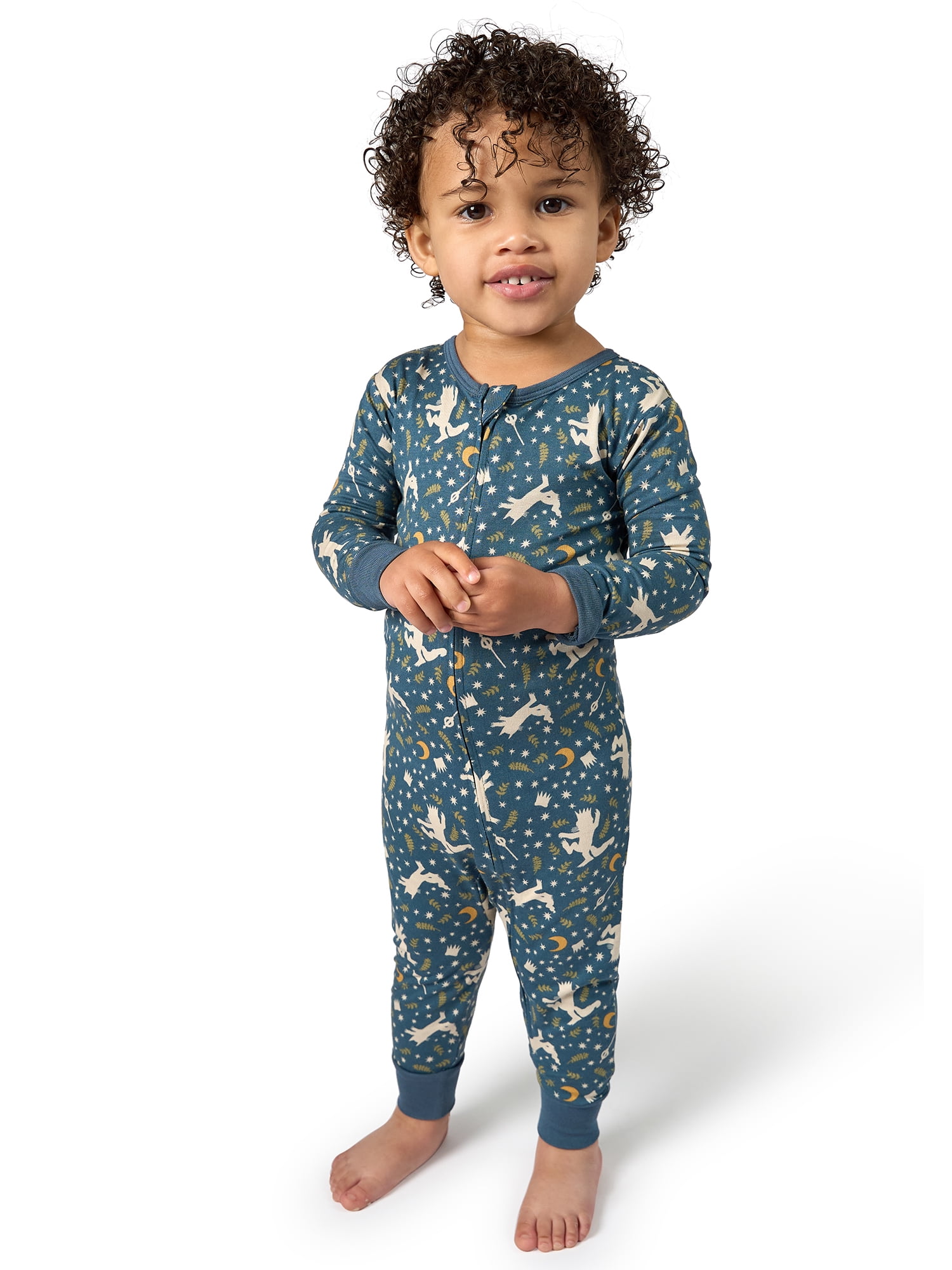 Modern Moments x Where the Wild Things Are Baby and Toddler Neutral Pajama Sleeper, One-Piece, Sizes Newborn - 5T