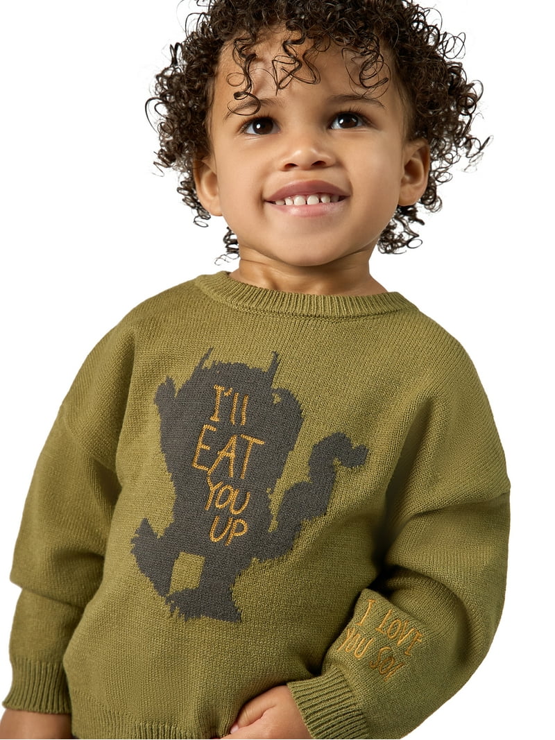 Modern Moments x Where the Wild Things Are Toddler Neutral Sweater