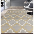 thumbnail image 1 of Modern Moroccan Trellis Gray/Yellow 5'x7' Area Rug, 1 of 5
