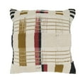 thumbnail image 1 of Modern Mosaic Fragment Geometric Down Filled Throw Pillow, 1 of 1