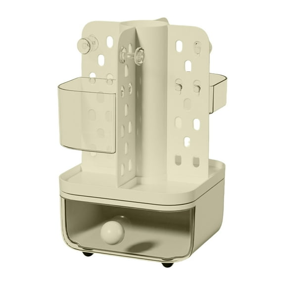 Modern Multi-Functional Desk Organizer with Detachable Modules, Layered Storage, and Anti-Slip Base for Office and Study Spaces