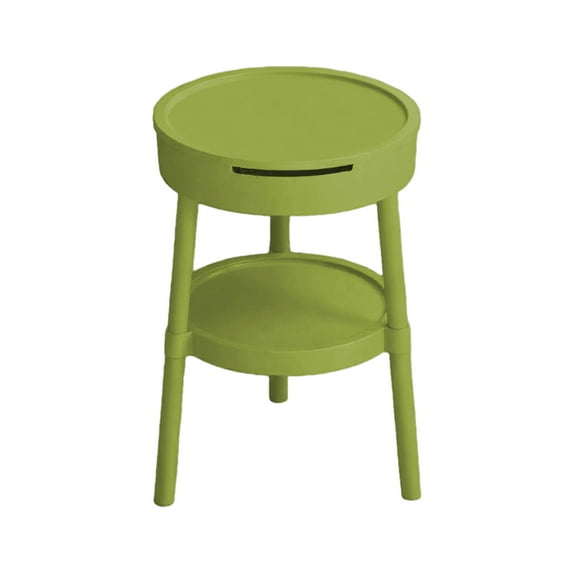 Modern Multifunctional Side Table | Bedside Table with Storage Drawer | 35x35x52cm Portable Coffee Table for Living Room, Bedroom & Office Use