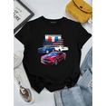 thumbnail image 1 of Modern Muscle Camaro Fifth Generation 2010 2015 Car Graphic Unisex T-Shirt V15686 ,up to size 5XL, 1 of 2
