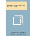 thumbnail image 1 of Modern Music, V21, No. 1-4, 1943-1944 (Paperback), 1 of 1
