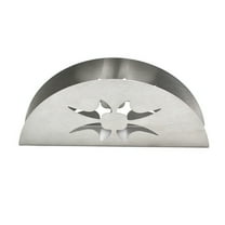 Modern Napkin Holder Stainless Steel Paper Towel Holder Cut-out Tissue Holder Stand(Sector)