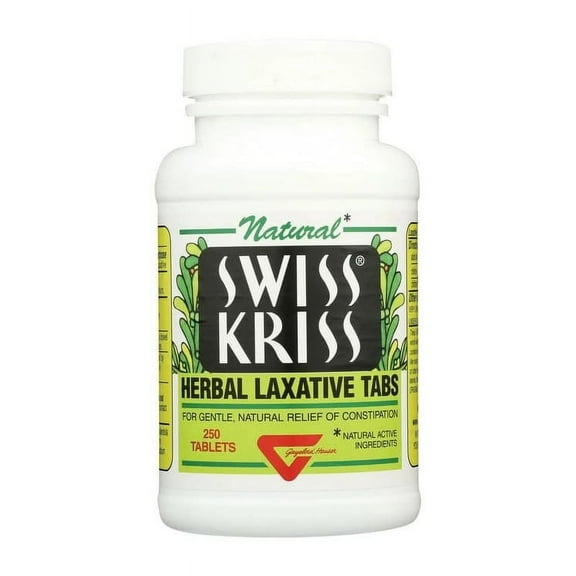 Modern Natural Products Swiss Kriss Herbal Laxative - 250 Tablets