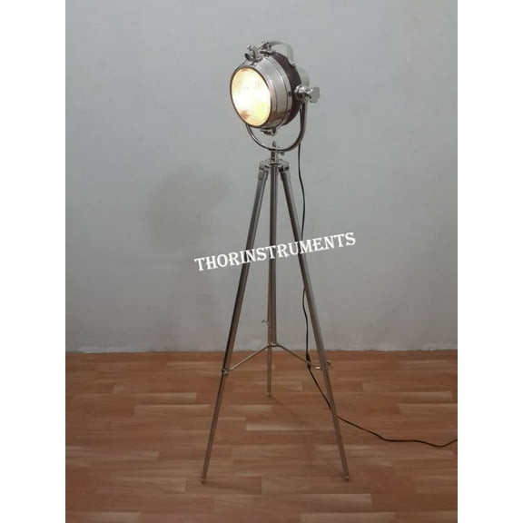 Modern Nautical Spot Studio Tripod Spotlight Photography Floor Lamps light searchlight Low Floor lamp Home Decoration Light Fixture