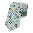 thumbnail image 1 of Modern Necktie, Geometrical Triangles, Dress Tie, 3.7", Multicolor, by Ambesonne, 1 of 3