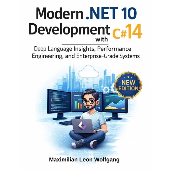 Modern.Net 10 development with C#14: Deep Language Insights, Performance Engineering, and Enterprise-Grade Systems, (Paperback)