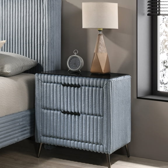 Modern Nightstand Design / For Bedroom Needs / Organizes Bedside Stuff