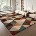 thumbnail image 1 of Modern Nordic Style Geometric Large Rugs for Living Room Decor Home Carpet Light Luxury Bedroom Area Rug Non-slip Washable Rug, 1 of 10