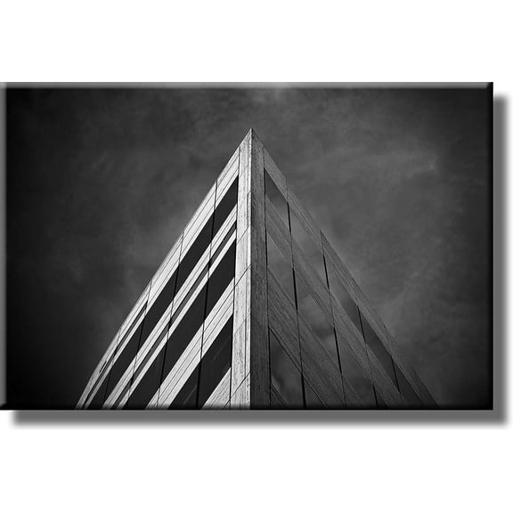 Modern Office Building Architecture Picture on Stretched Canvas, Wall Art Décor, Ready to Hang