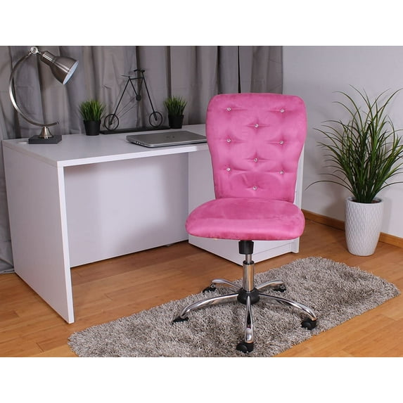 Office Products Tiffany Modern Office Chair in Pink (B220-PK)