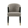 thumbnail image 1 of Manhattan Comfort Ola Dining Chair with Solid Wood Frame in Stone, 1 of 10