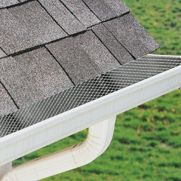 Modern Outdoor Aluminium Silver Gutter Guard Mesh, Aluminum Gutter Guard, Aluminum Gutter Guard with Gloves