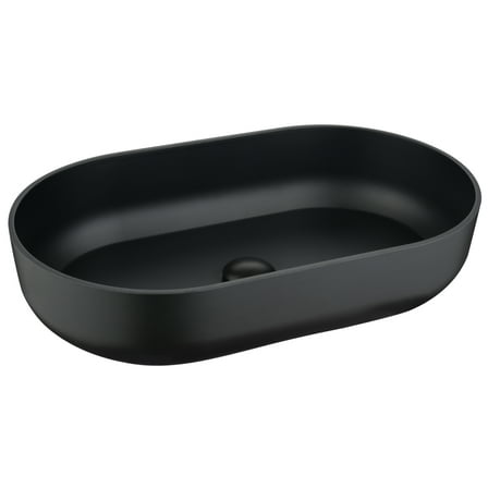 Modern Oval 24"x14"   Above  Bathroom Vessel Sink, Bathroom Sink for Lavatory Vanity Cabinet