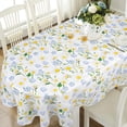 thumbnail image 1 of Modern Oval Tablecloth for Oval Table Waterproof Table Cloths for Dining Room Indoor Outdoor Home Decorative Table Cloth-60x84in, 1 of 6