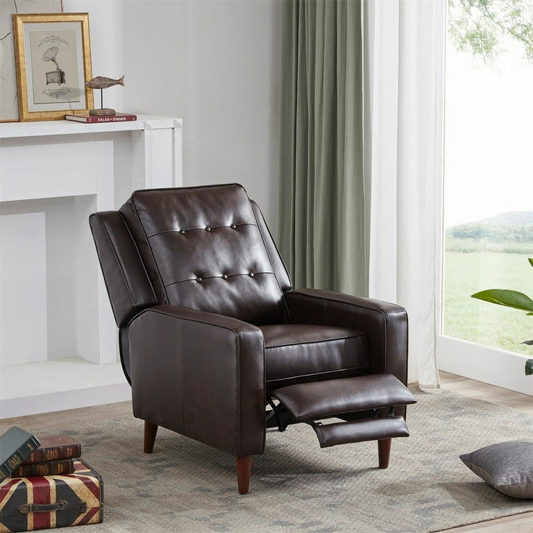 Comfy leather recliner deals