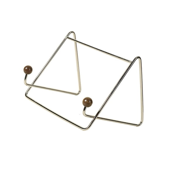 Stainless Steel Tablet Stand For Pad And Reading With Wood Structure Not Require Assembly