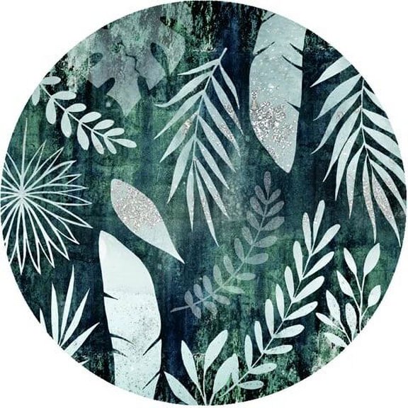 Modern Painting Art Round Carpet Living Room Coffee Table Computer Chair Floor Mat Bedroom Bedside Area Rugs Home rations