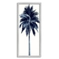 thumbnail image 1 of Modern Palm Tree Looming Botanical & Floral Graphic Art Gray Framed Art Print Wall Art, 1 of 7