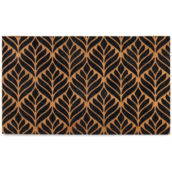 MAINEVENT Modern Geometric Doormat 30x17 Inch, Art Deco Outdoor Welcome Mat for Outside