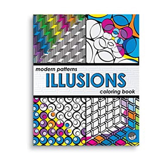 Pre-Owned Modern Patterns Illusions Coloring Book 9781933054537