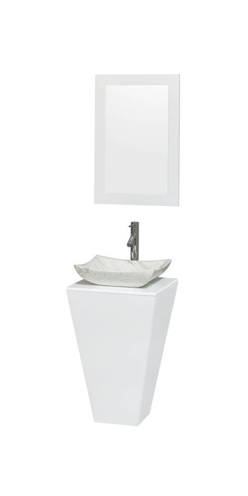 Modern Pedestal Bathroom Vanity