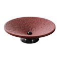 thumbnail image 1 of Modern Pedestal Fruit Bowl With Drainage System, Snack Serving Plate with Water Collection, Creative Tabletop Centerpiece Decor, for Fresh Fruit Display and Kitchen Organization, 1 of 4