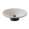 thumbnail image 1 of Modern Pedestal Fruit Bowl With Drainage System, Snack Serving Plate with Water Collection, Creative Tabletop Centerpiece Decor, for Fresh Fruit Display and Kitchen Organization, 1 of 4