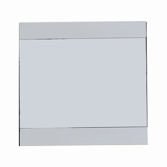 OUNONA 1Set Simple Design Picture Frame Silver Glass Home Decor for Bedroom Family Memories