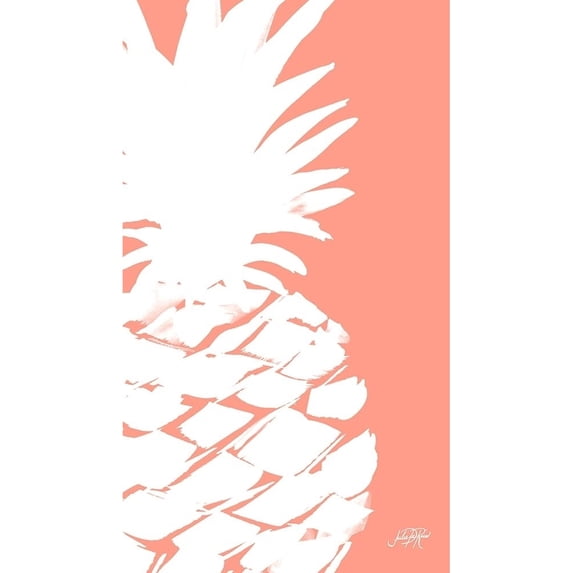 Modern Pineapple II Poster Print by Julie DeRice
