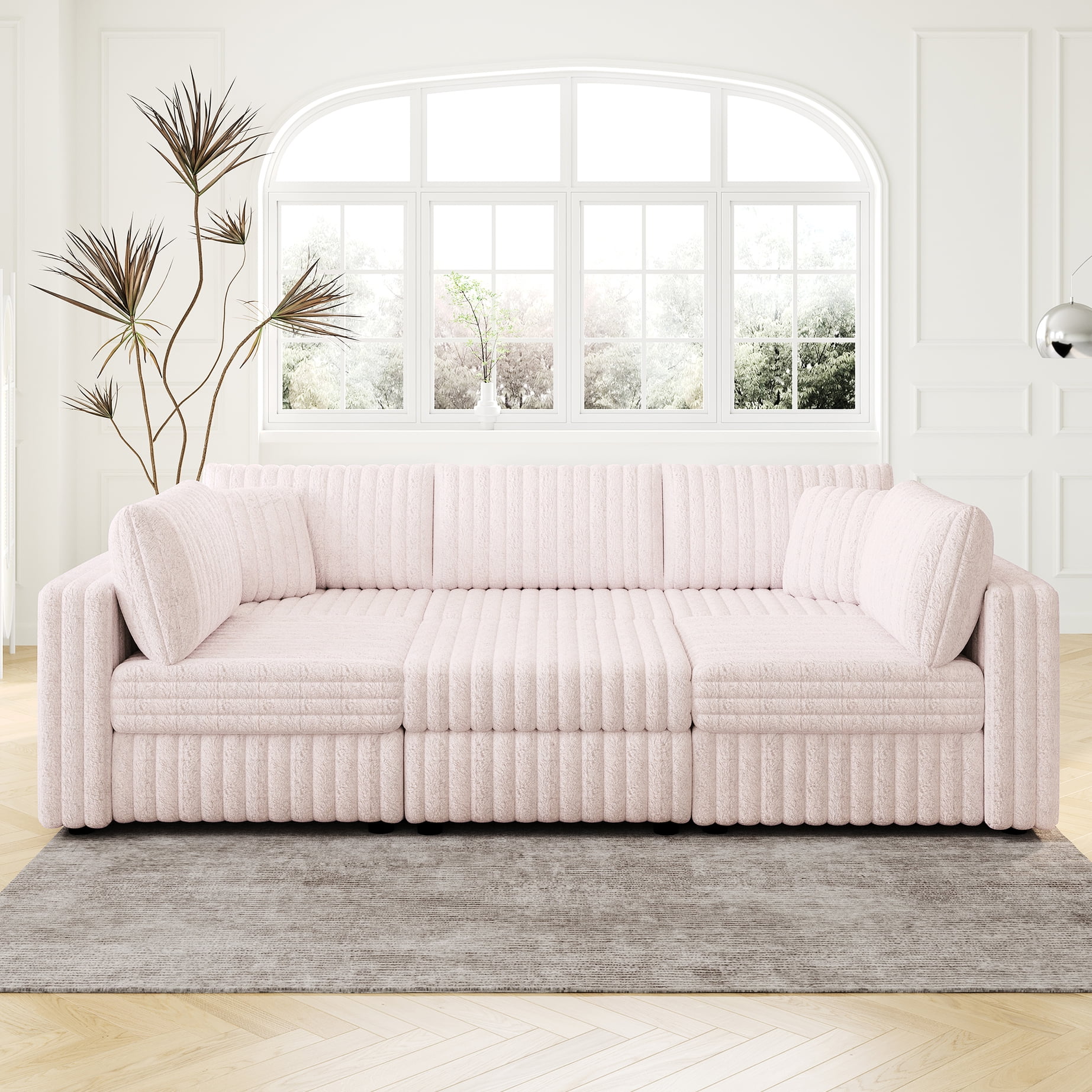 Modern Pink With And Storage. Comfortable For Home. Acrylic Rabbit 6 ...