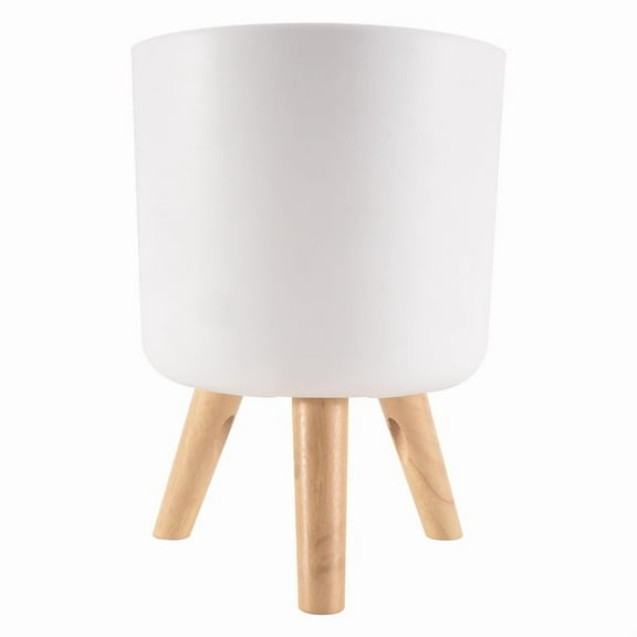 Modern Plant Pots with Legs Holder Floor Standing Potted Flower Pot-B