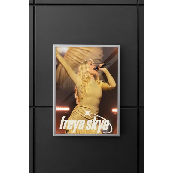 Modern Pop Singer Aesthetic poster Freya Skye Trendy Music Wall Art Decor 8x12 UNFRAMED