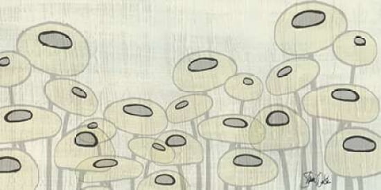Modern Poppies II Canvas Art - Shanni Welsh (24 x 48)