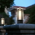 thumbnail image 1 of Modern Post Light Outdoor Garden Patio Driveway Yard Lantern Lamp Pillar Fixture, 1 of 9