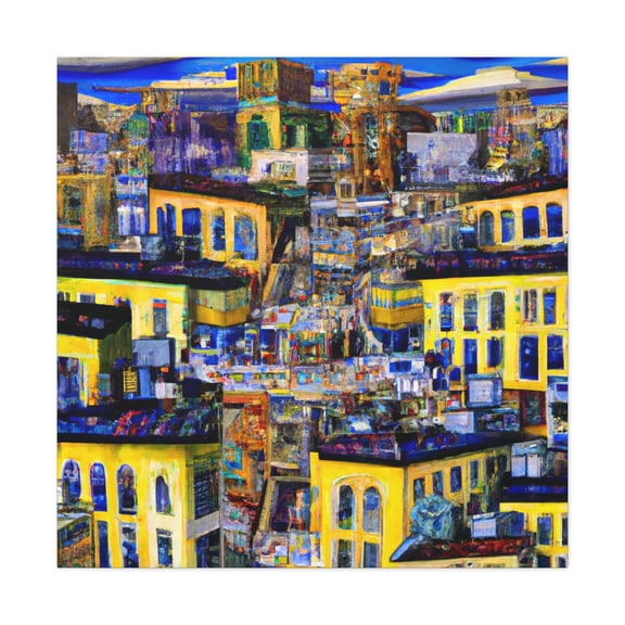 Modern Postmodern Baroque - Canvas