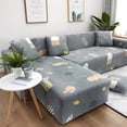 thumbnail image 1 of Modern Printing Elastic Sofa Cover for Living Room Alllusive Stretch L Shaped Cover Armchairs Cover Big Sofas Funda Sofá, 1 of 5