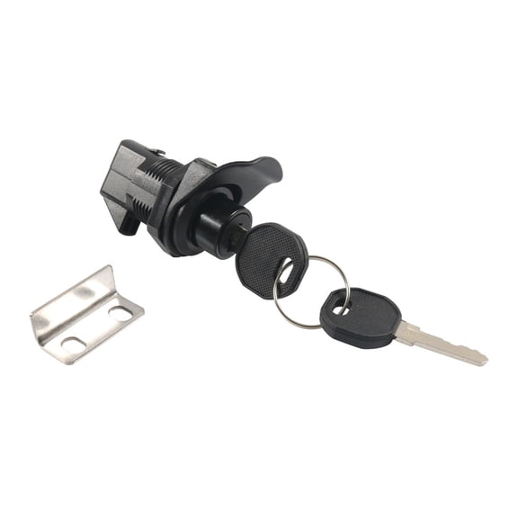 Modern Push Button Toggle Latches Plastic Lock For Electrical Cabinets Storage Secure PA Nylon Design Security Mechanism