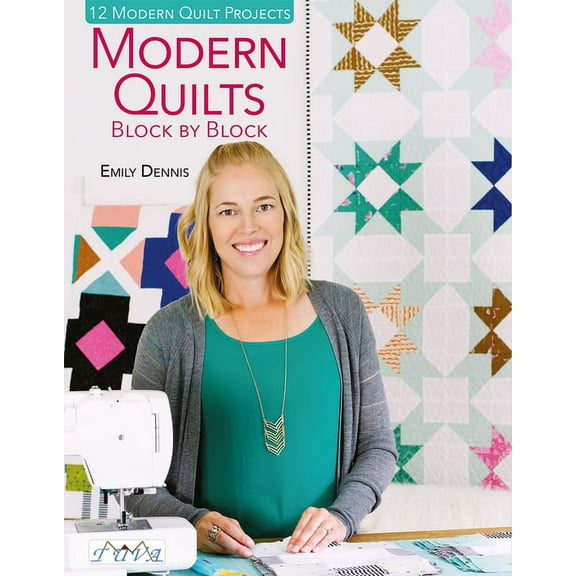Modern Quilts Block by Block, (Paperback)