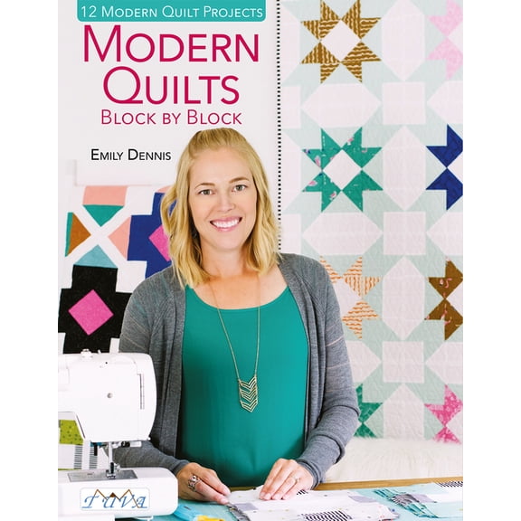 Modern Quilts Block by Block, (Paperback)