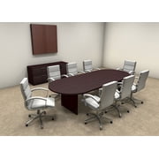 Modern Racetrack 10' Feet Conference Table, #OT-SUL-C11