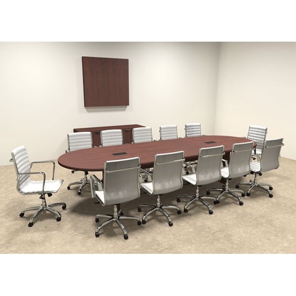 Modern Racetrack 12' Feet Conference Table, #OF-CON-C7