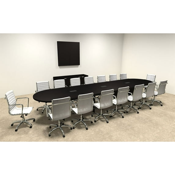 Modern Racetrack 16' Feet Conference Table, #OF-CON-C20