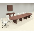 thumbnail image 1 of Modern Racetrack 16' Feet Conference Table, #OF-CON-CR29, 1 of 2