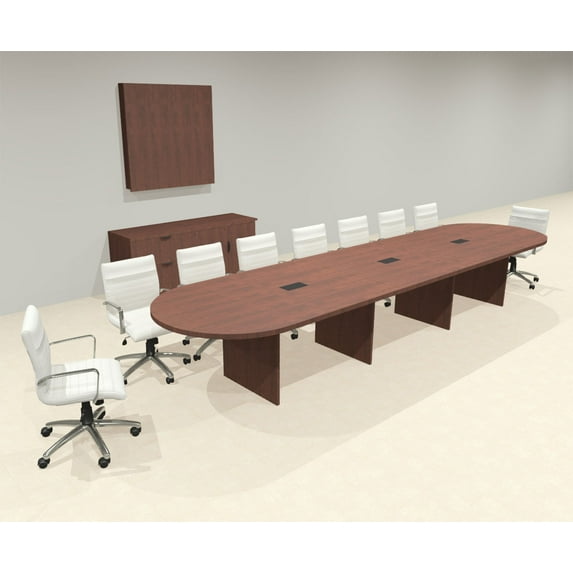 Modern Racetrack 16' Feet Conference Table, #OF-CON-CR29